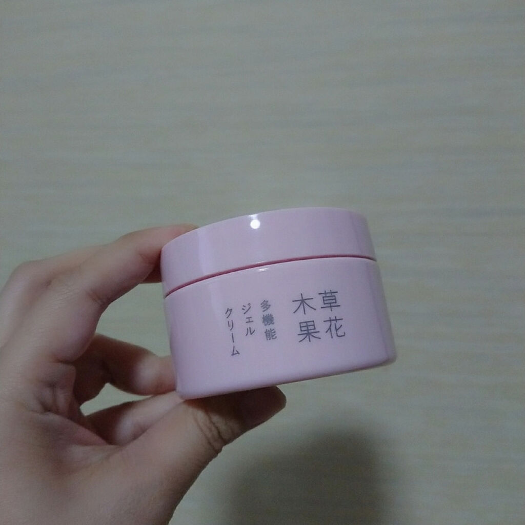 草花木果 多機能ジェルクリーム/草花木果/オールインワン化粧品を使ったクチコミ（1枚目）