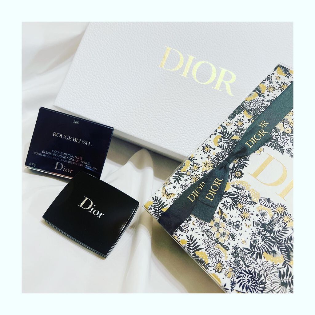 【旧】ディオールスキン ルージュ ブラッシュ 365 ニュー ワールド/Dior/パウダーチークを使ったクチコミ（2枚目）