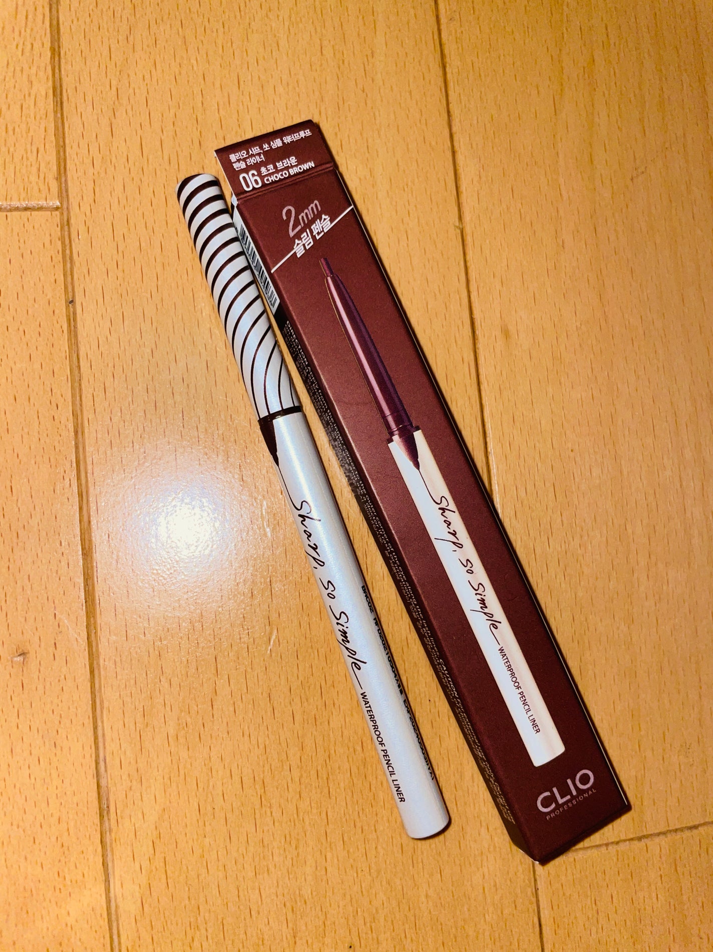 シャープ ソ シンプル ウォータープルーフ ペンシル ライナー/CLIO/ペンシルアイライナーを使ったクチコミ(1枚目)