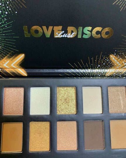 ラブ ラスト ディスコ シャドウパレット/NYX Professional Makeup/アイシャドウパレットを使ったクチコミ(2枚目)