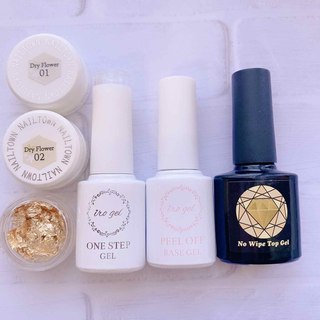 ドライフラワージェル/irogel(イロジェル)/ジェルネイルを使ったクチコミ(2枚目)