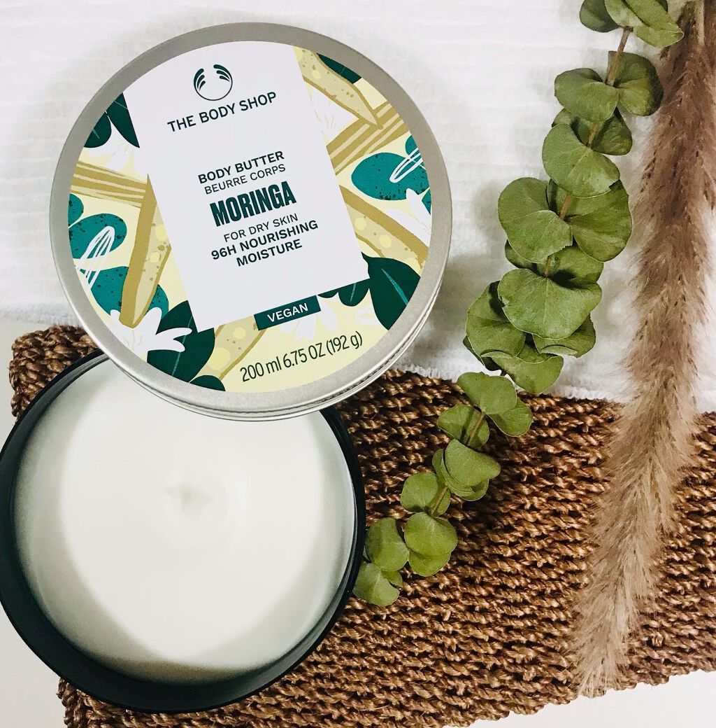 ボディバター モリンガ/THE BODY SHOP/ボディクリームを使ったクチコミ(2枚目)