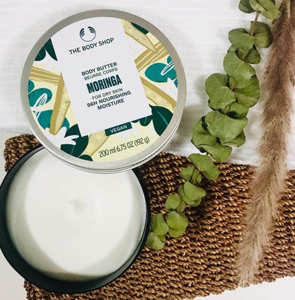 ボディバター モリンガ/THE BODY SHOP/ボディクリームを使ったクチコミ(2枚目)