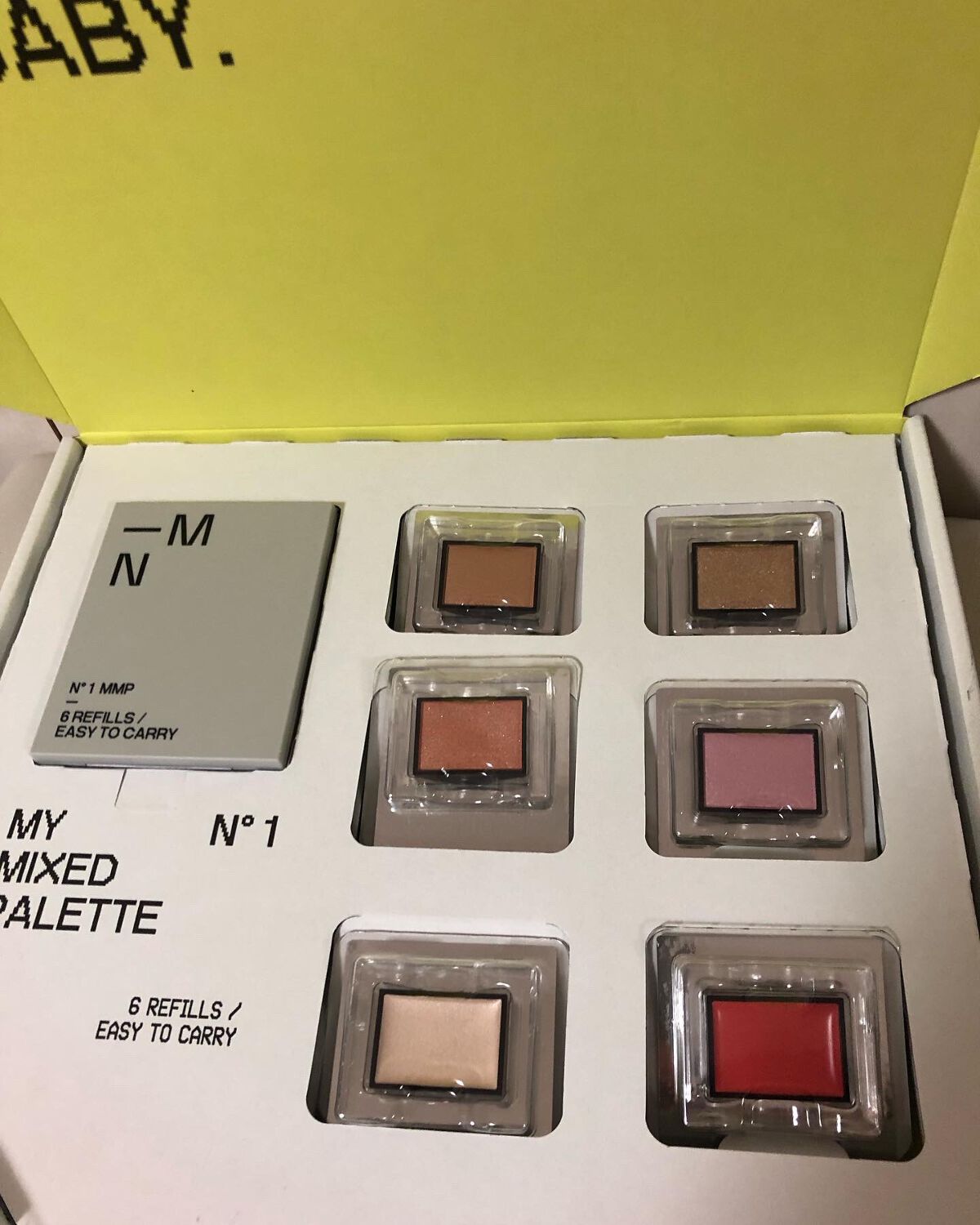 MY MIXED PALETTE 6色カスタムパレット/MN/マルチパレットを使ったクチコミ（3枚目）