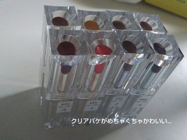 38℃/99℉ LIPSTICK  ＜YOU＞ +0.5　CLEAR/UZU BY FLOWFUSHI/口紅を使ったクチコミ（2枚目）