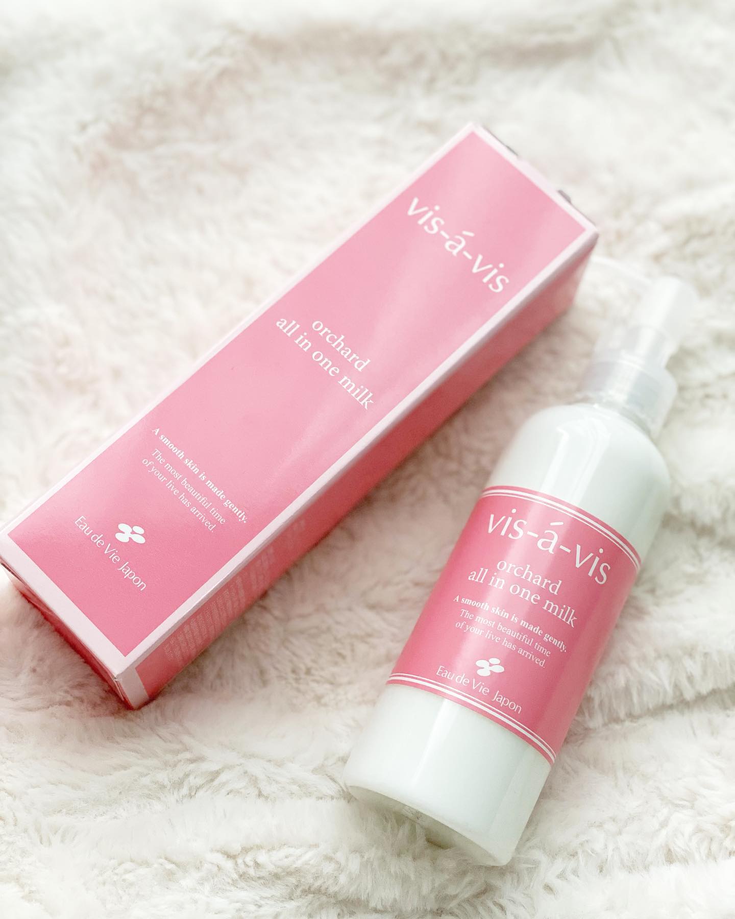 オーチャードオールインワンミルク/Eau de Vie Japon/オールインワン化粧品を使ったクチコミ（1枚目）