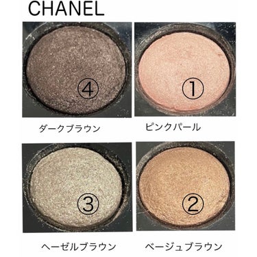 レ キャトル オンブル 14 ミスティックアイズ/CHANEL/アイシャドウパレットを使ったクチコミ（2枚目）