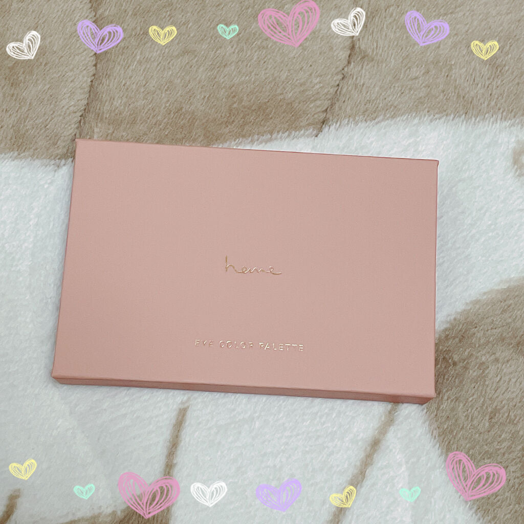 アイカラーパレット/heme/アイシャドウパレットを使ったクチコミ（1枚目）
