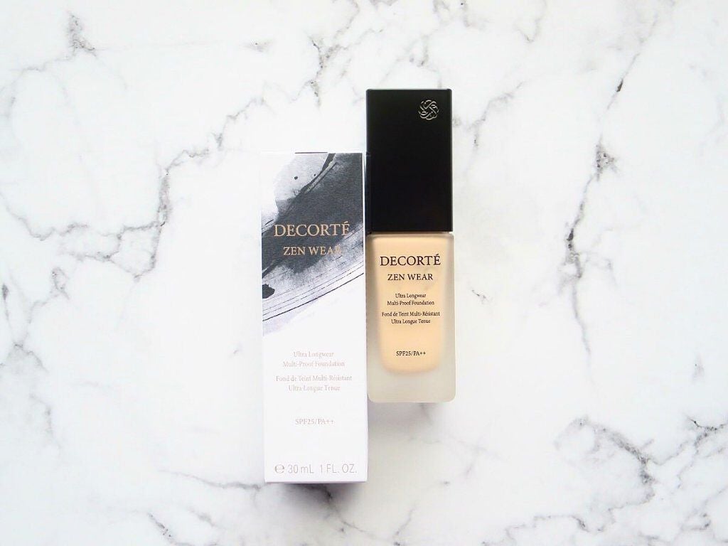 ゼン ウェア フルイド/DECORTÉ/リキッドファンデーションを使ったクチコミ(1枚目)