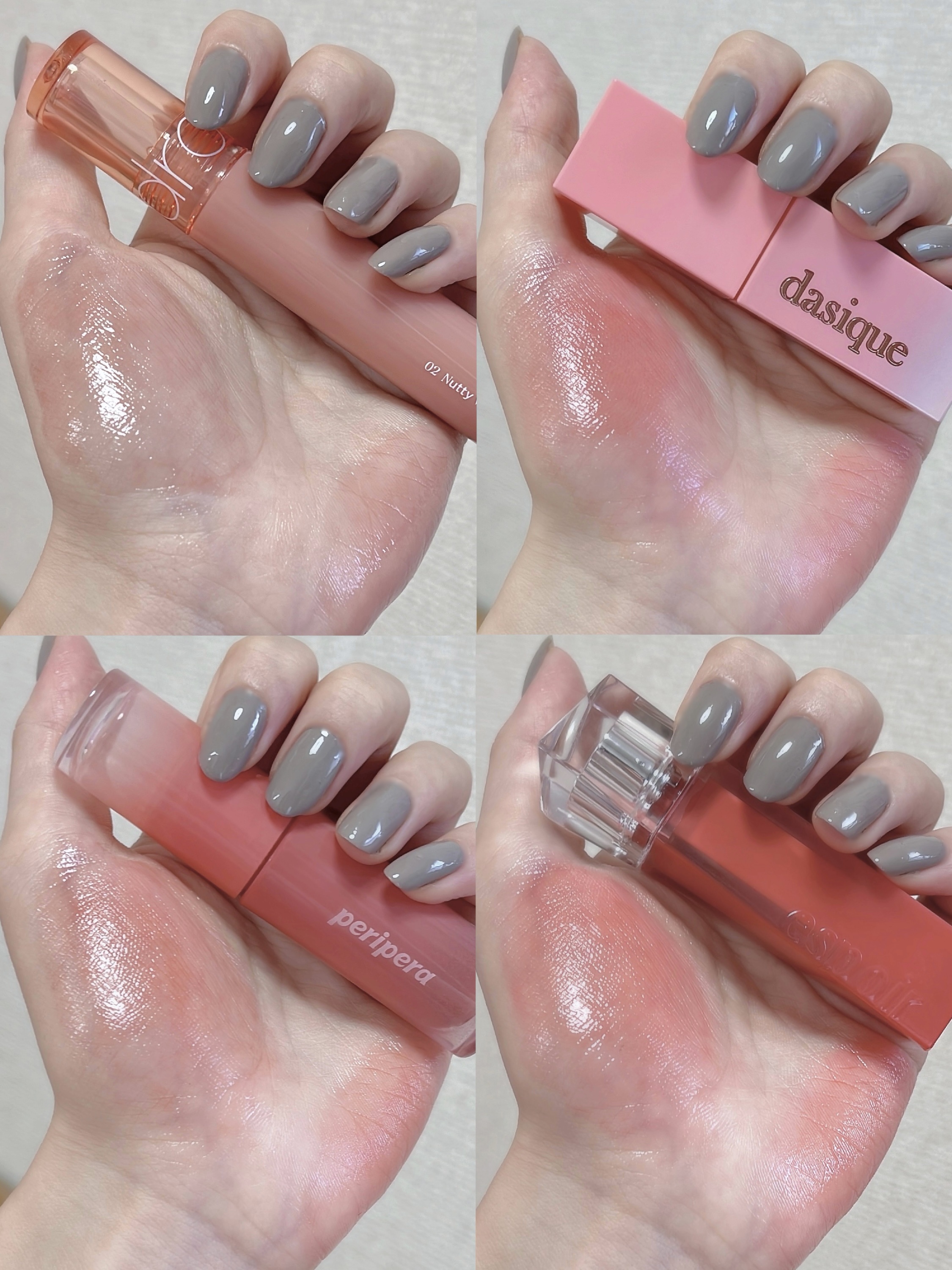 ジューシーラスティングティント/rom&nd/リップティントを使ったクチコミ（3枚目）