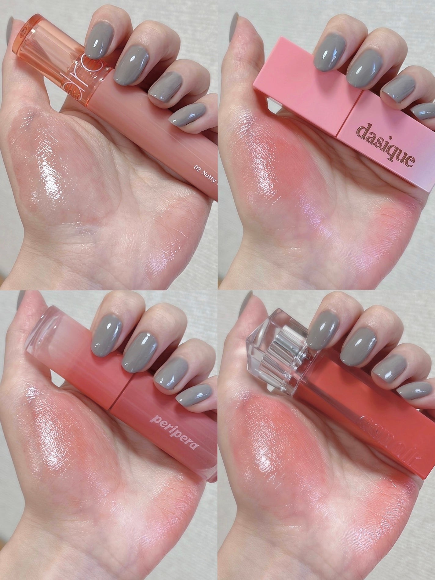 ジューシーラスティングティント/rom&nd/リップティントを使ったクチコミ(3枚目)