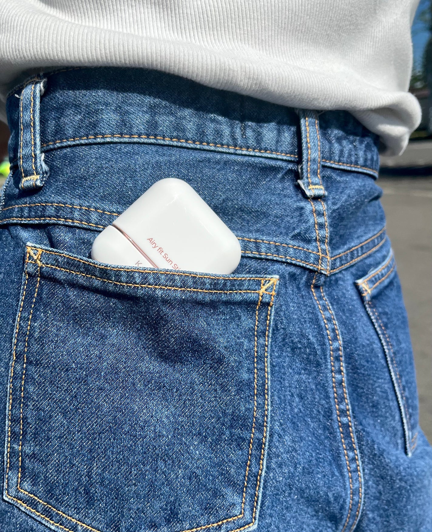 エアリーフィットサンスティック/KAHI/日焼け止めスティックを使ったクチコミ(3枚目)