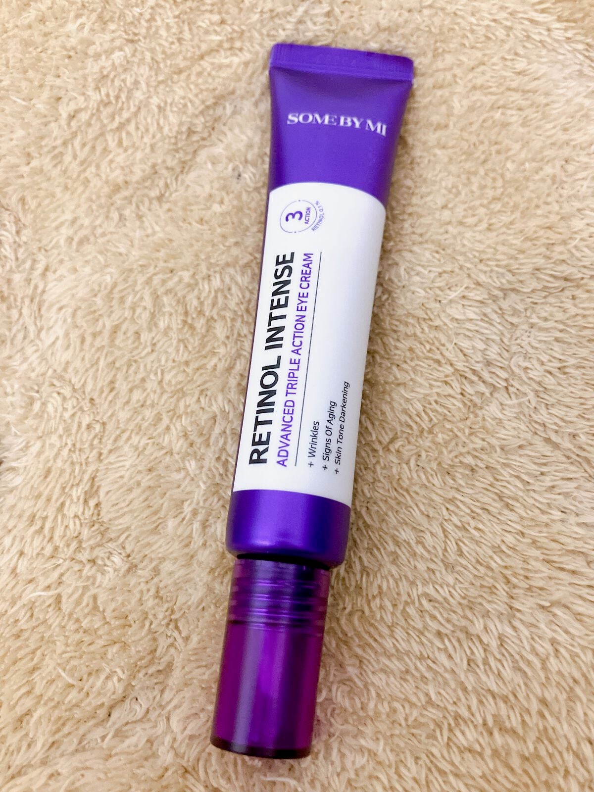レチノールインテンシブ アドバンスドトリプルアクションアイクリーム/SOME BY MI/アイケア・アイクリームを使ったクチコミ(1枚目)