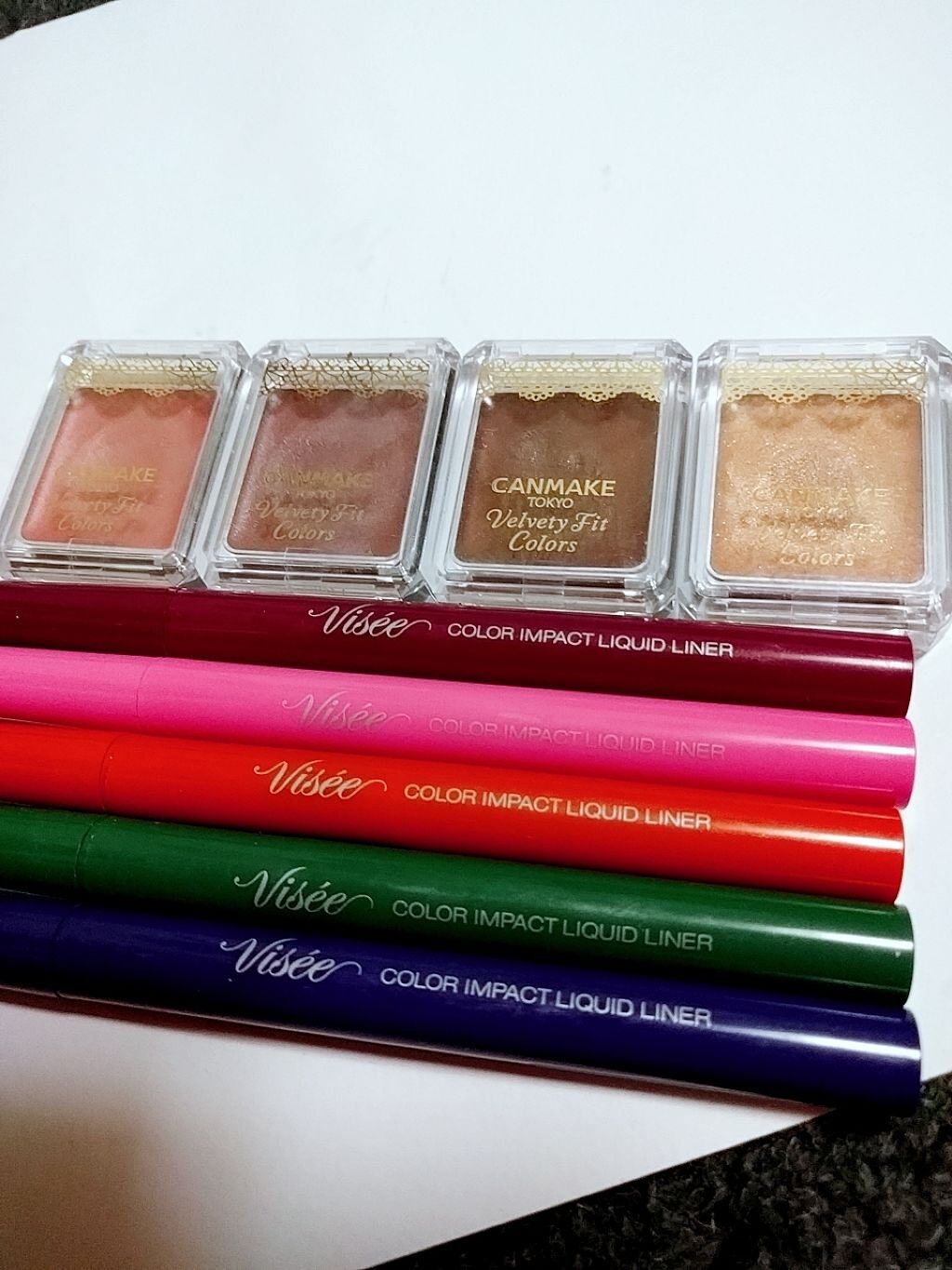 カラーインパクト リキッドライナー/Visée/リキッドアイライナーを使ったクチコミ(1枚目)