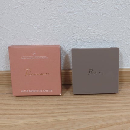 インザミラーアイパレット/Ririmew/アイシャドウパレットを使ったクチコミ(1枚目)