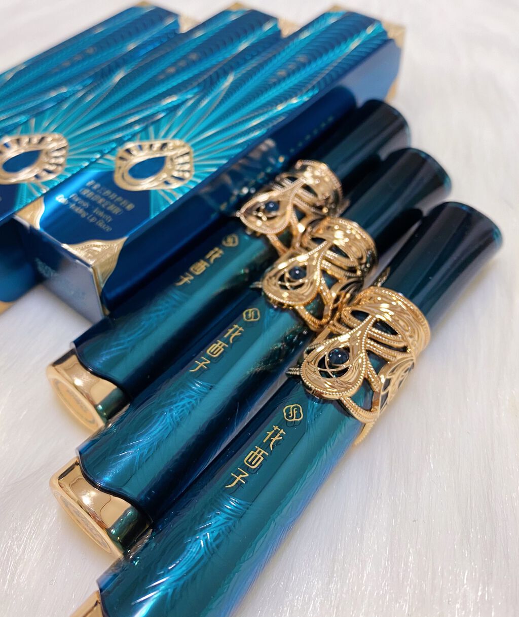 花染雲紗 リップグロス /花西子/リップグロスを使ったクチコミ（1枚目）