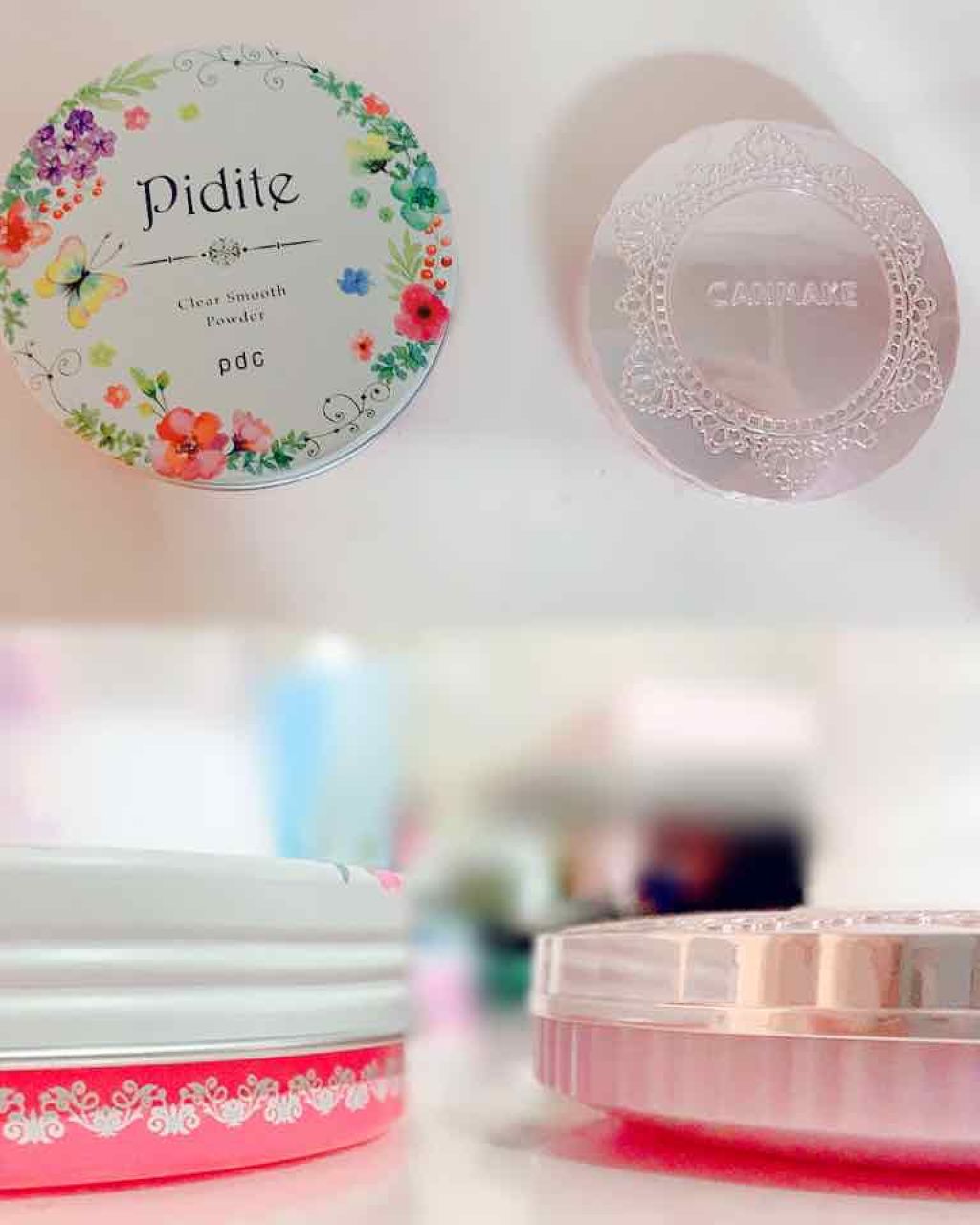 ピディット クリアスムースパウダー(旧)/pdc/プレストパウダーを使ったクチコミ（3枚目）