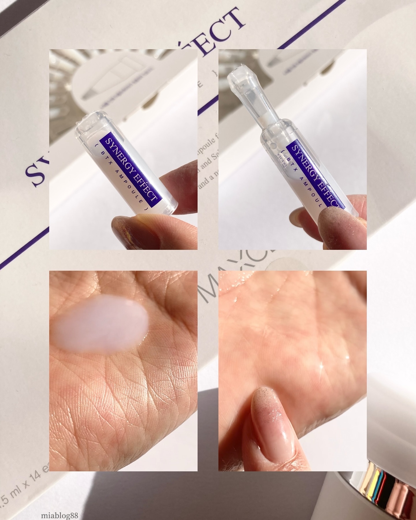 BTXクリームアンプル/MAXCLINIC/フェイスクリームを使ったクチコミ（2枚目）