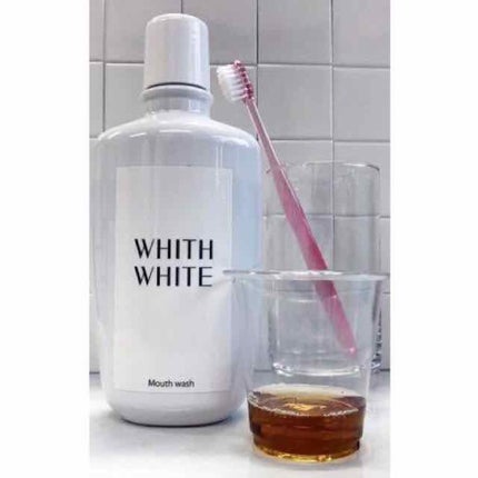 ホワイトニング マウスウォッシュ /WHITH WHITE/マウスウォッシュ・スプレーを使ったクチコミ(1枚目)