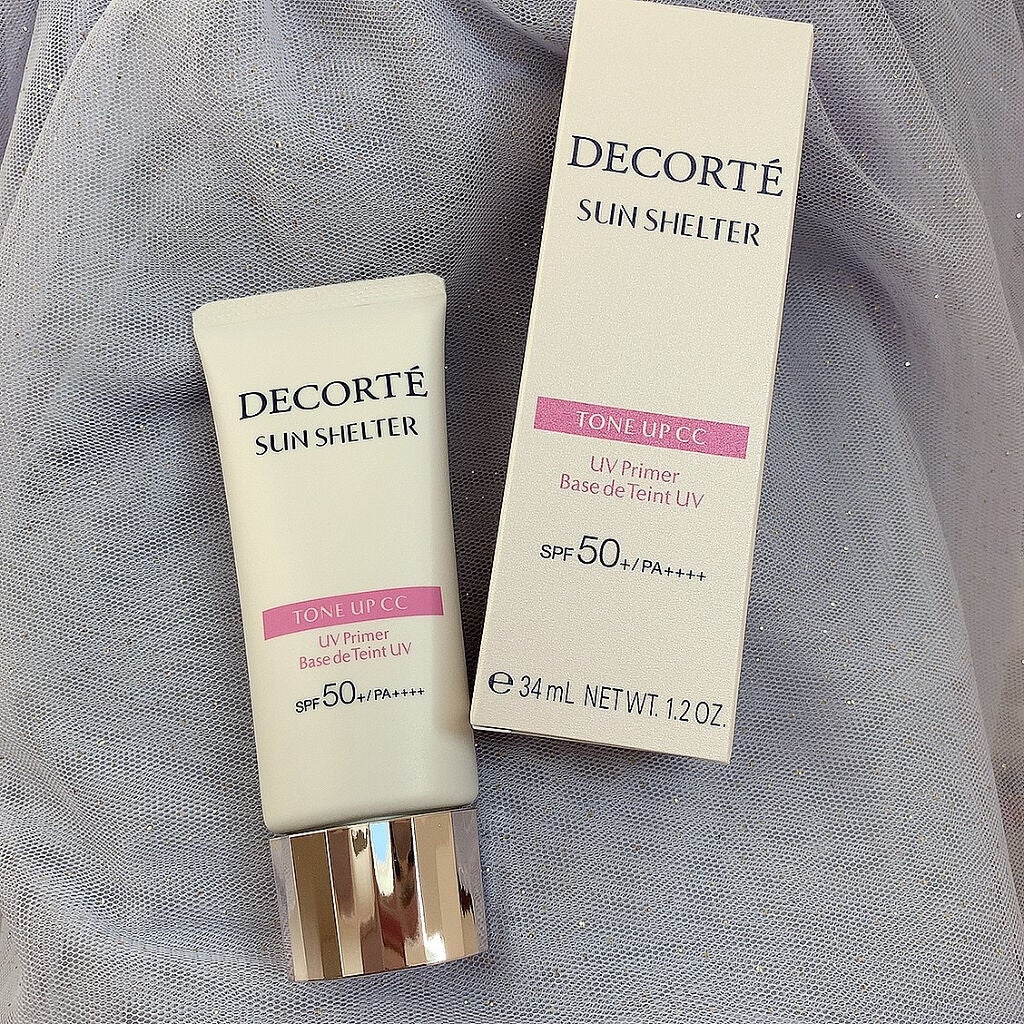 サンシェルター トーンアップCC/DECORTÉ/CCクリームを使ったクチコミ(1枚目)