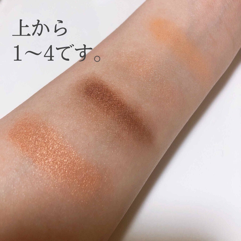 UR GLAM BLOOMING EYE COLOR PALETTE/U R GLAM/アイシャドウパレットを使ったクチコミ(3枚目)