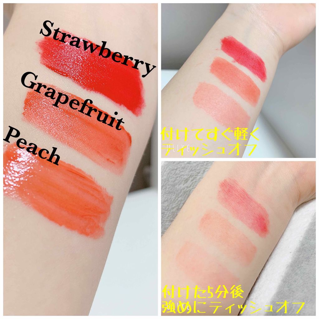 ムース キャンディー ティント/the SAEM/リップティントを使ったクチコミ（2枚目）