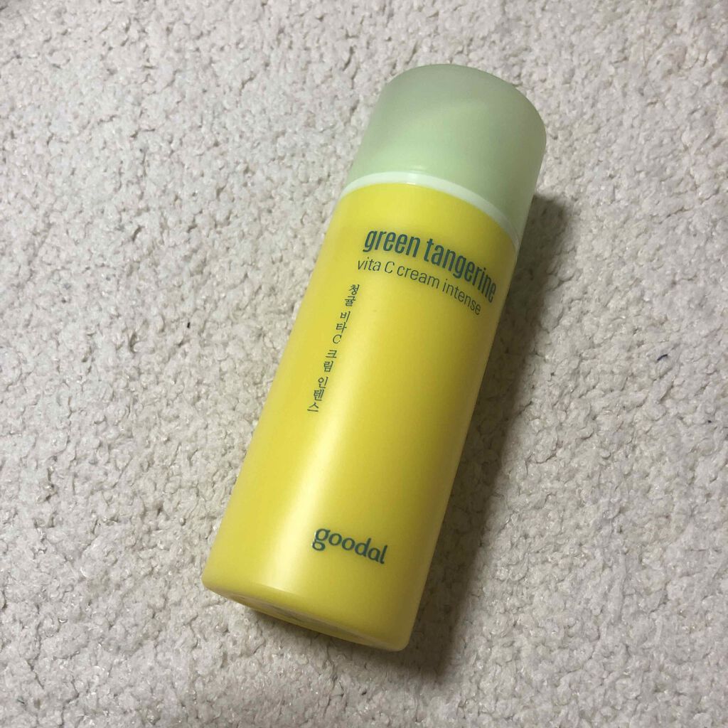 グーダル ビタCクリームインテンス/goodal/フェイスクリームを使ったクチコミ(1枚目)