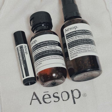 リンスフリー ハンドウォッシュ/Aesop/ハンドクリームを使ったクチコミ（1枚目）