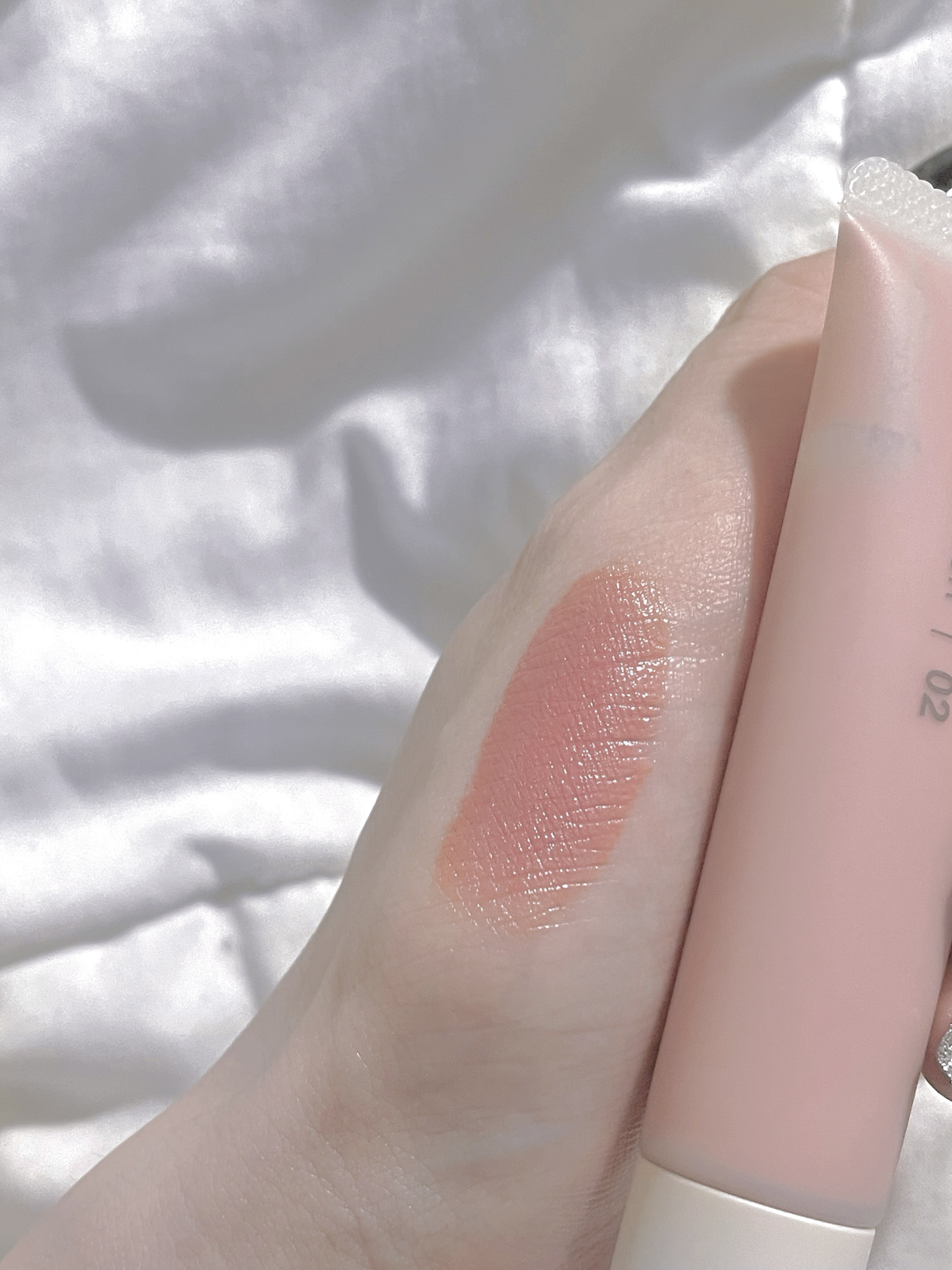 クリームチーク/無印良品/ジェル・クリームチークを使ったクチコミ（2枚目）