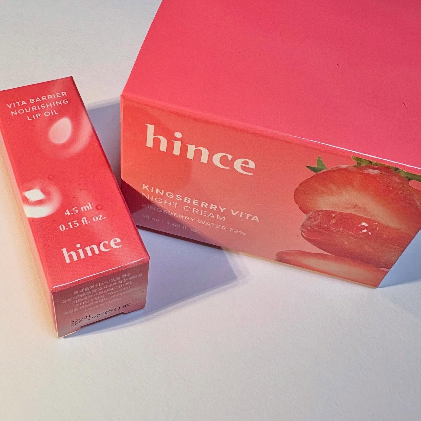 ビタバリアナリッシングリップオイル 01 キングスベリー/hince/リップオイルを使ったクチコミ（3枚目）