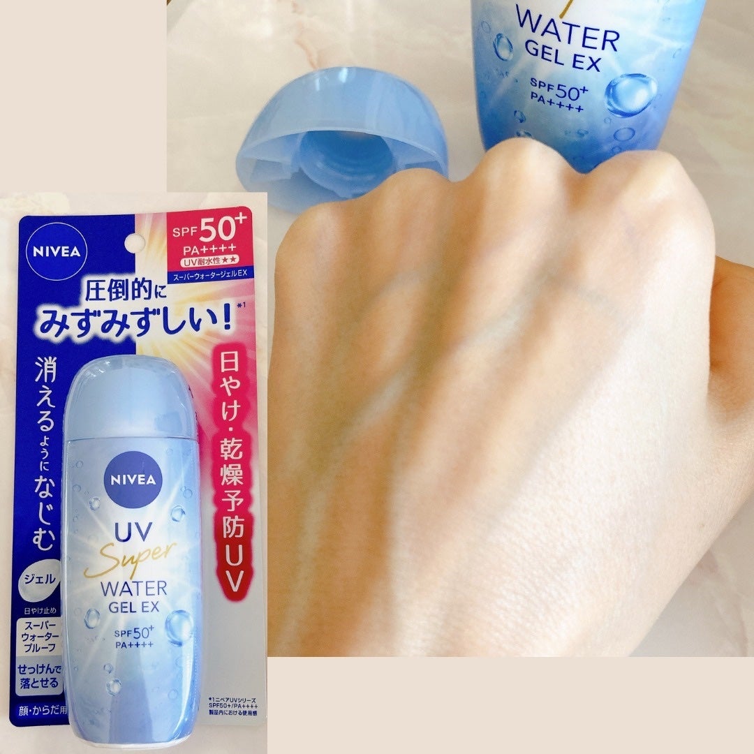 ニベアUV ウォータージェルEX/ニベア/日焼け止めジェルを使ったクチコミ(4枚目)