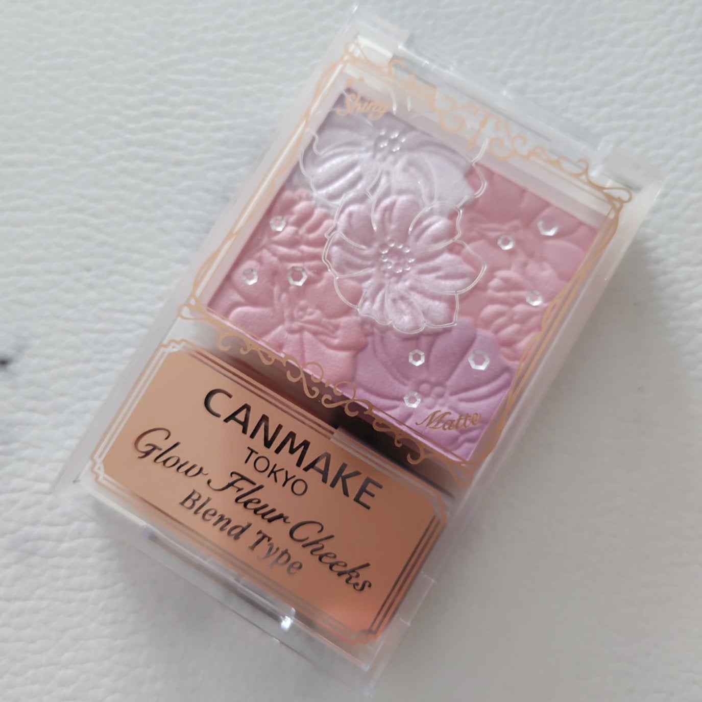 グロウフルールチークス(ブレンドタイプ)/キャンメイク/パウダーチークを使ったクチコミ(4枚目)