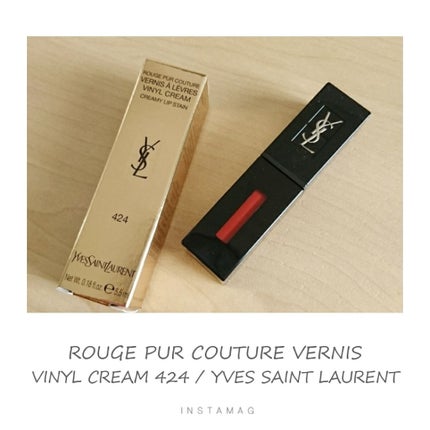 ルージュ ピュールクチュール ヴェルニ/YVES SAINT LAURENT BEAUTE/口紅を使ったクチコミ(1枚目)