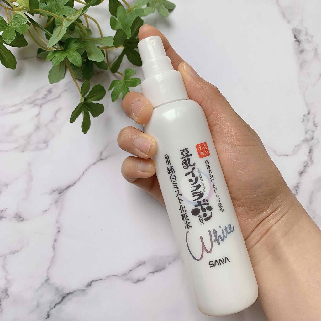 薬用美白ミスト化粧水/なめらか本舗/ミスト状化粧水を使ったクチコミ(2枚目)