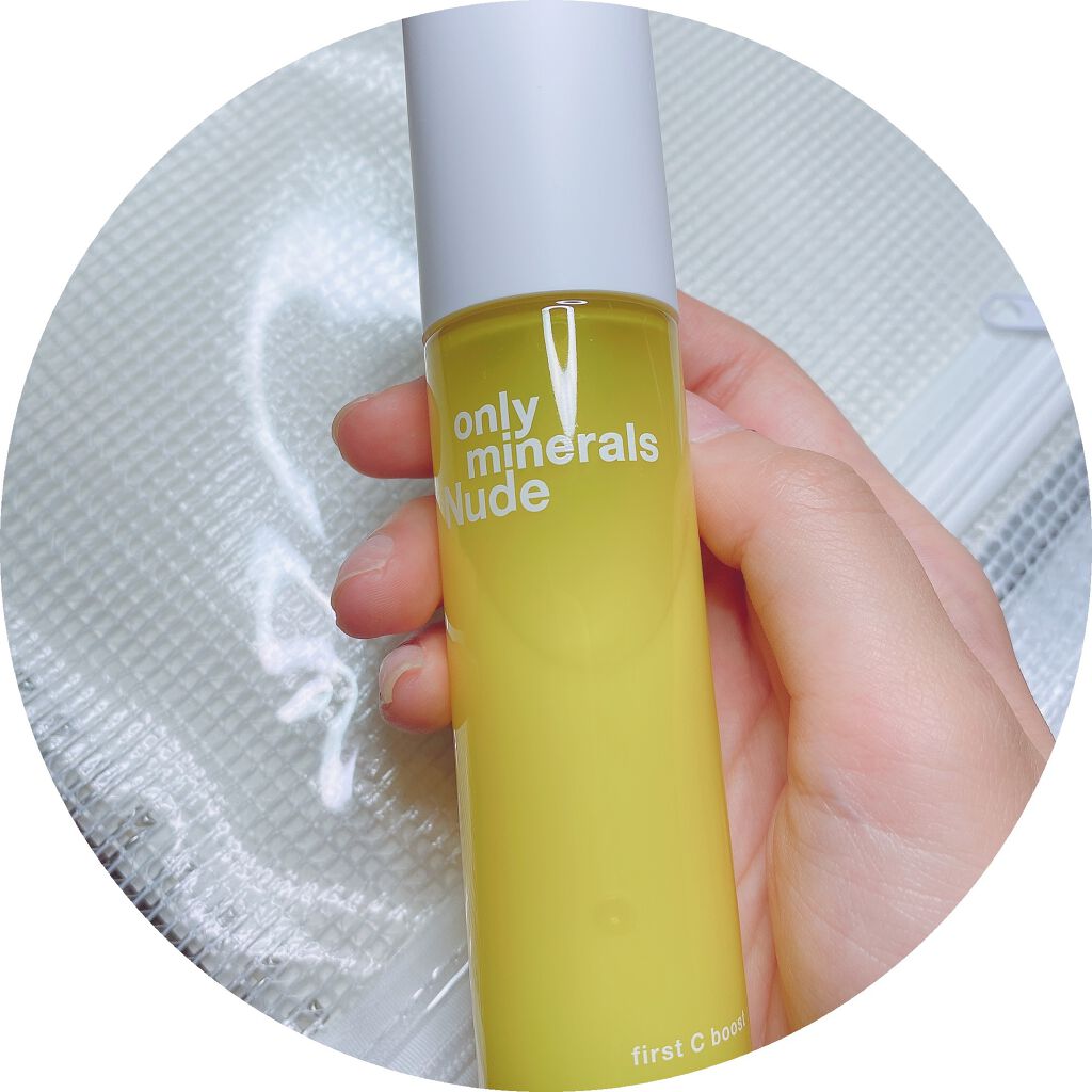 Nude ファーストCブースト/ONLY MINERALS/美容液を使ったクチコミ(1枚目)
