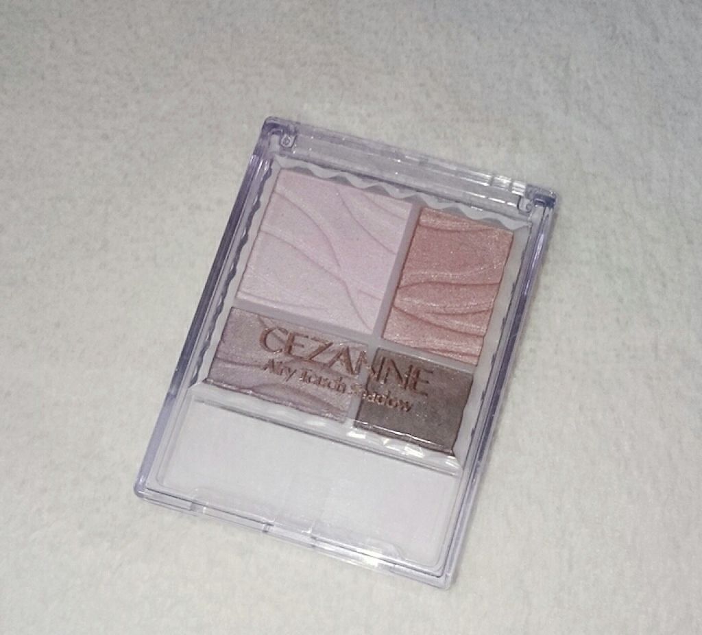 エアリータッチシャドウ/CEZANNE/アイシャドウパレットを使ったクチコミ(1枚目)