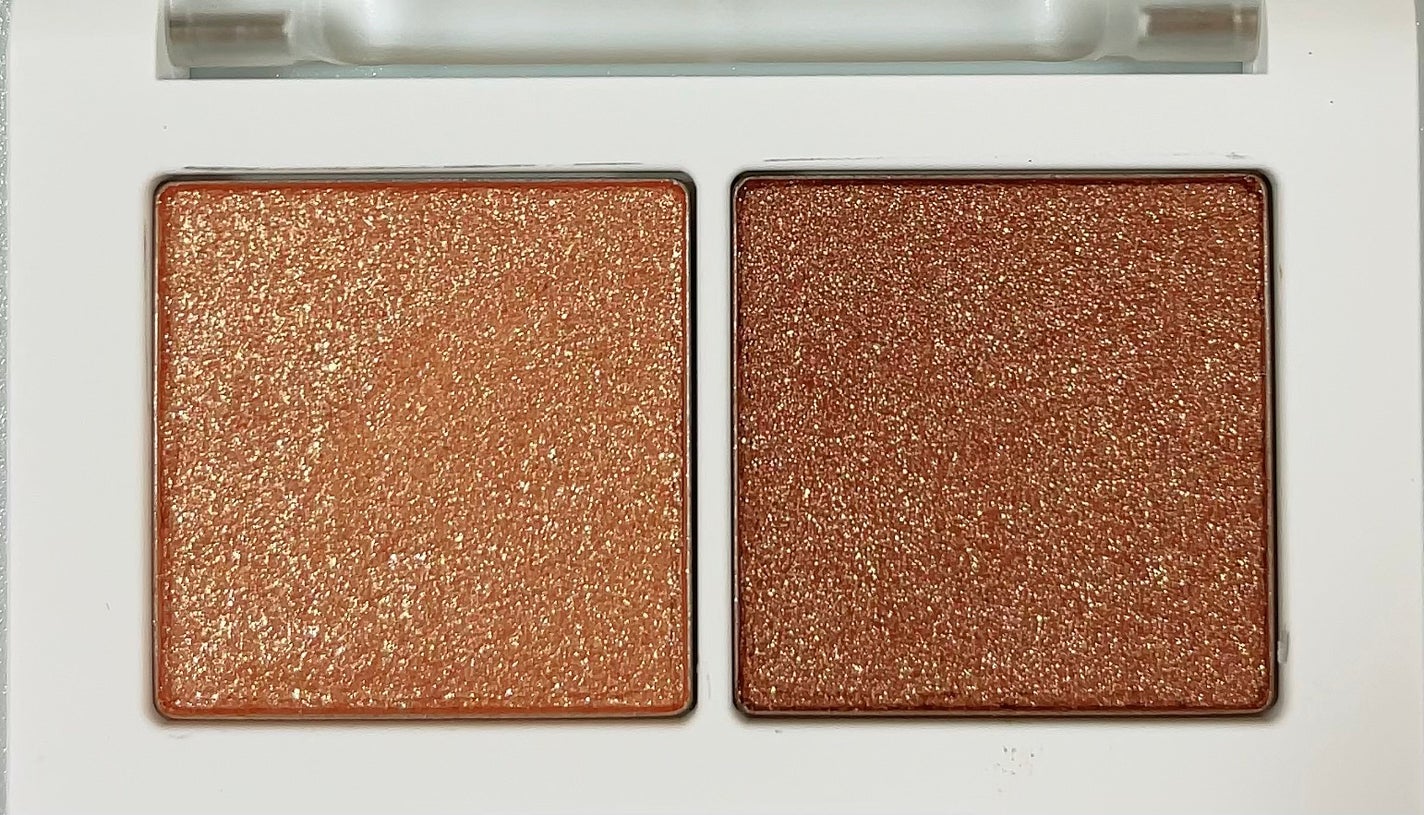 マイカラー デュオシャドウ/FAVES BEAUTY/アイシャドウパレットを使ったクチコミ(2枚目)