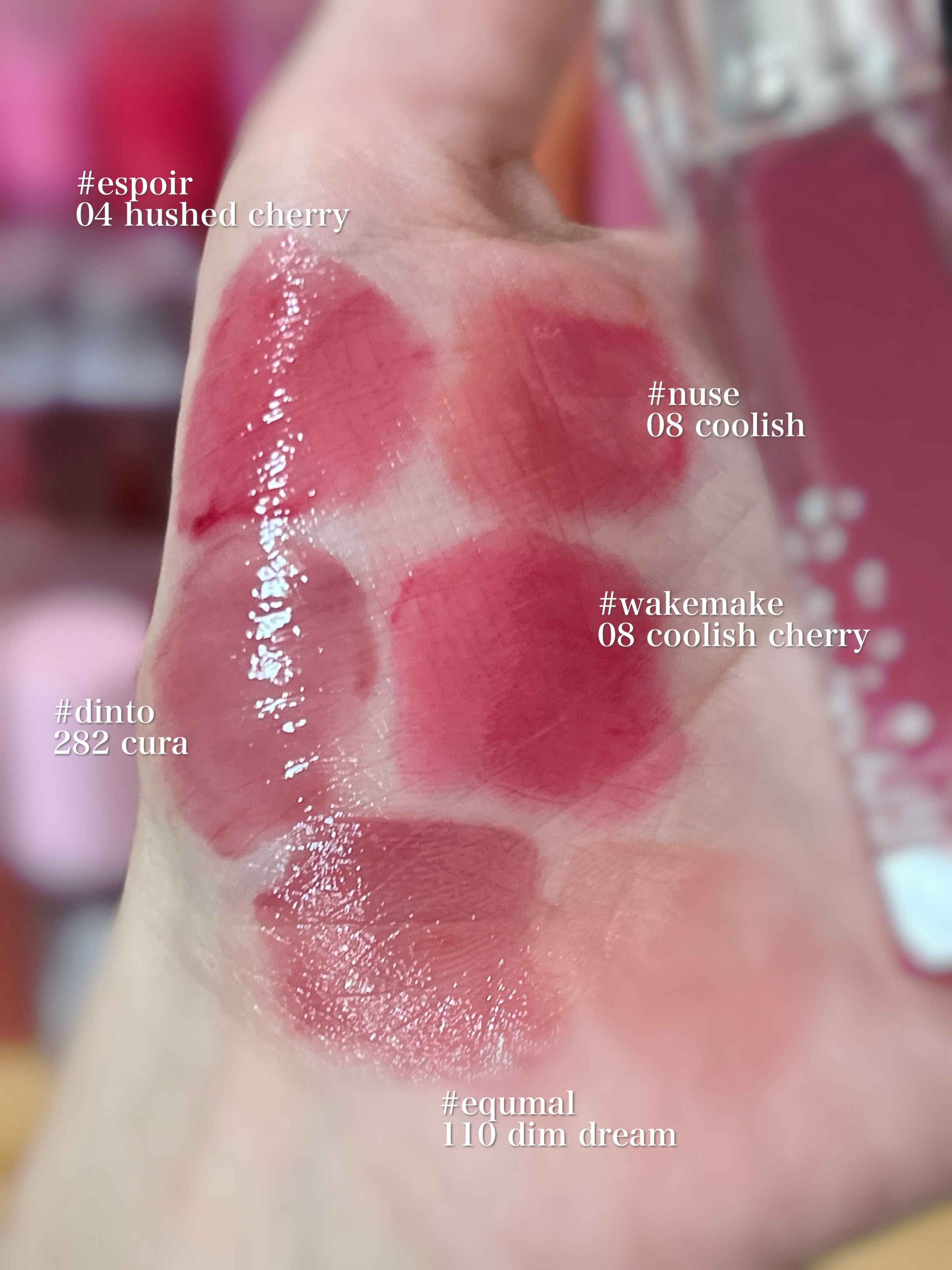 ノンセクショングローリーティント/EQUMAL/リップティントを使ったクチコミ（3枚目）