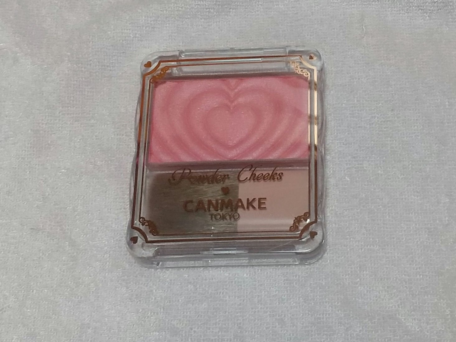 パウダーチークス P01 パワフルピンク/キャンメイク/パウダーチークを使ったクチコミ（3枚目）