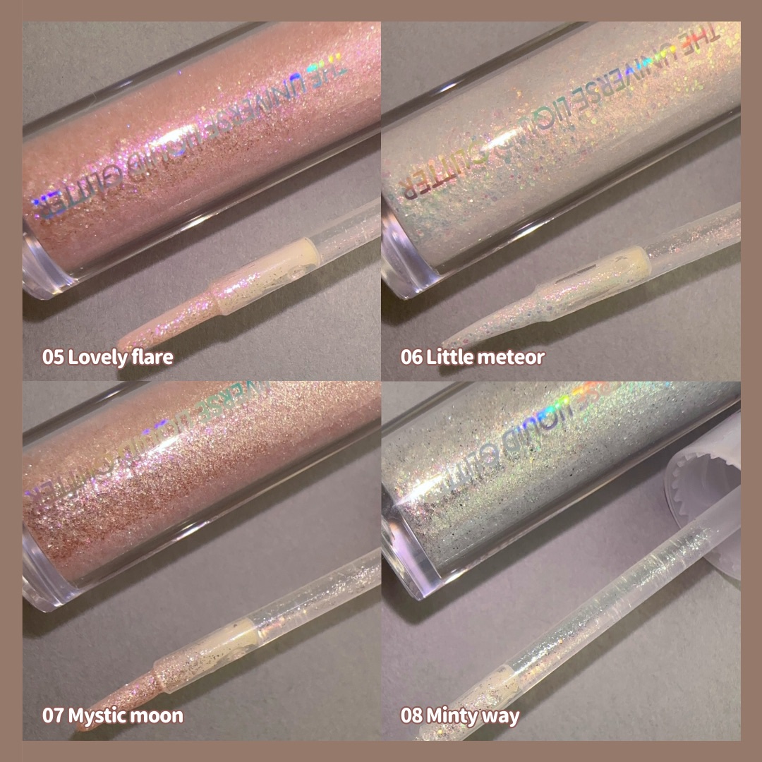 リキッド グリッター シャドウ/rom&nd/グリッターを使ったクチコミ（3枚目）