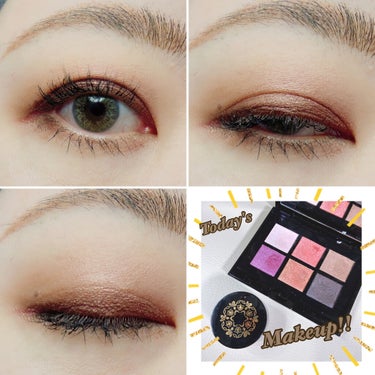 ホリデー アディクション “イリディセント ユーフォリア” EYESHADOW PALLETE L/ADDICTION/メイクアップキットを使ったクチコミ（1枚目）