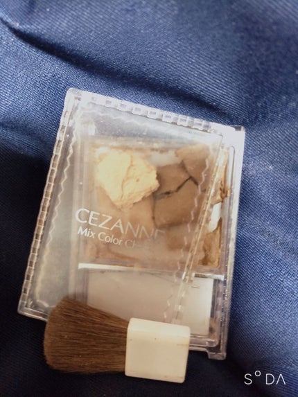 ミックスカラーチーク/CEZANNE/パウダーチークを使ったクチコミ(1枚目)