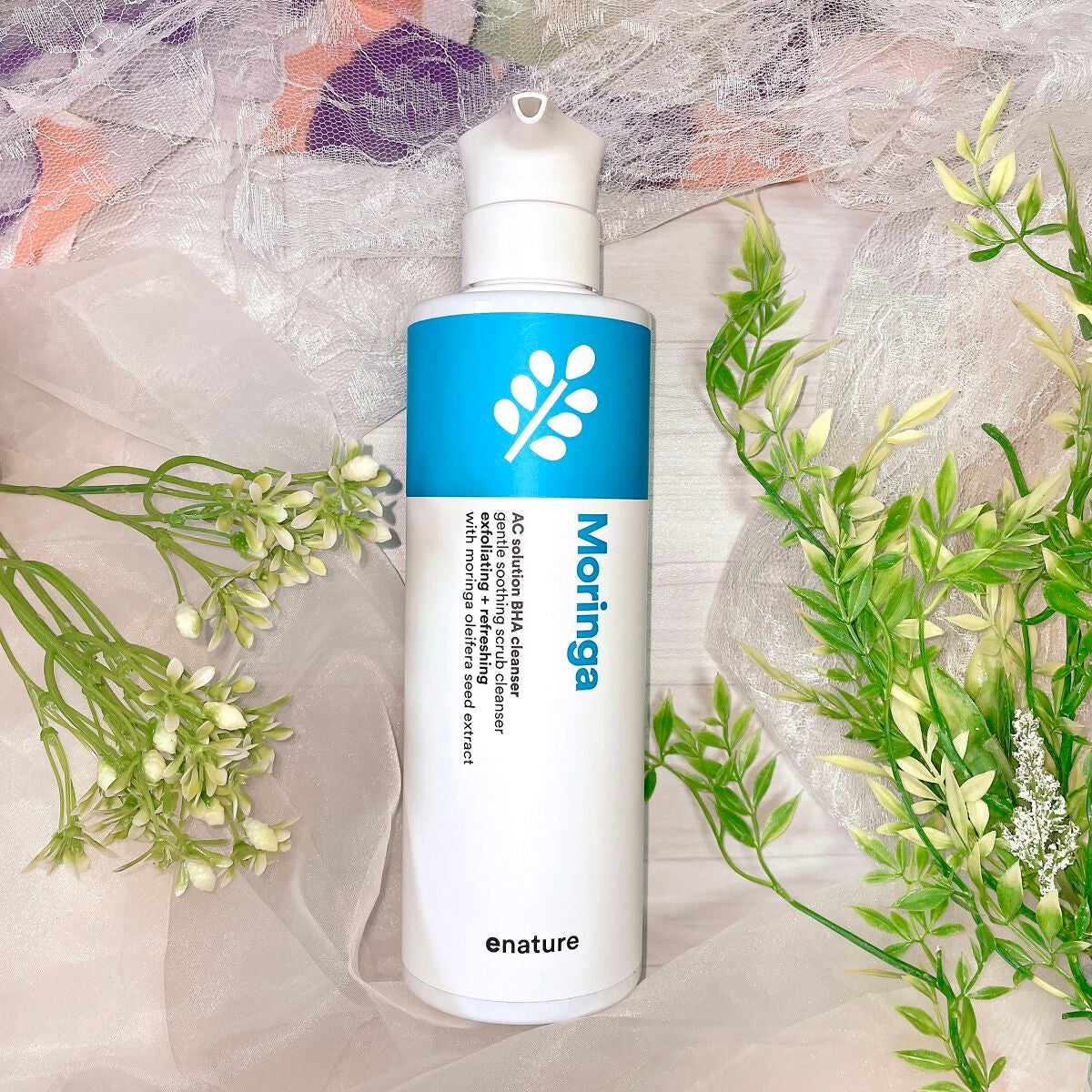 Moringa AC Solution BHA Cleanser/eNature/洗顔フォームを使ったクチコミ(3枚目)