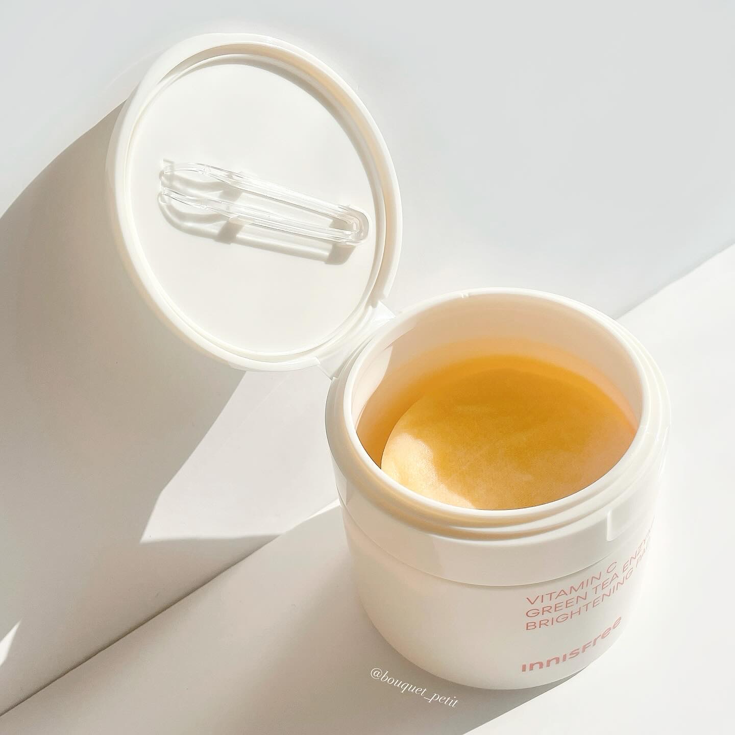 ビタC グリーンティーエンザイム ブライト パッド/innisfree/トナーパッドを使ったクチコミ（3枚目）