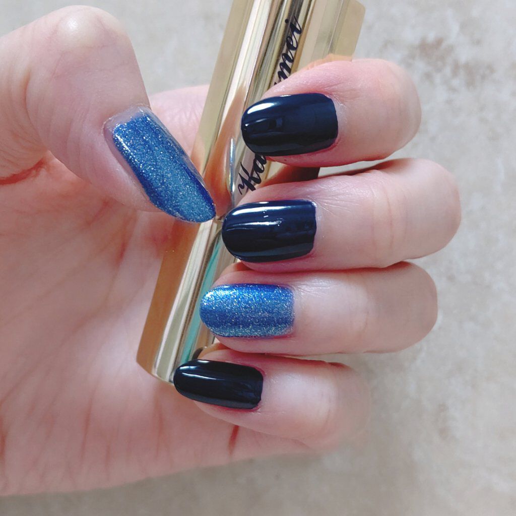 ネイルホリック リミテッドカラー Spring Denim/ネイルホリック/マニキュアを使ったクチコミ（3枚目）