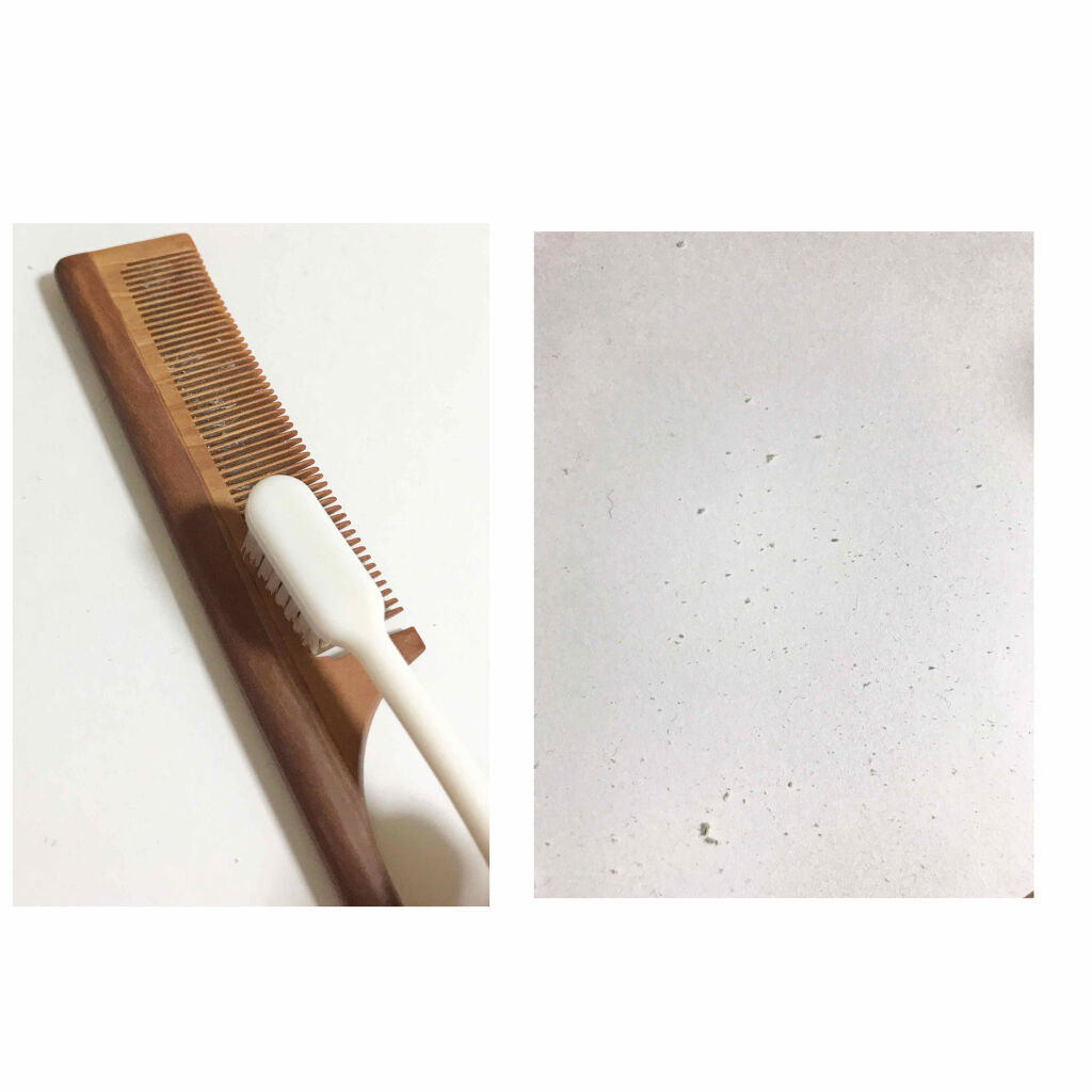 桃の木櫛/DAISO/ヘアコームを使ったクチコミ（2枚目）