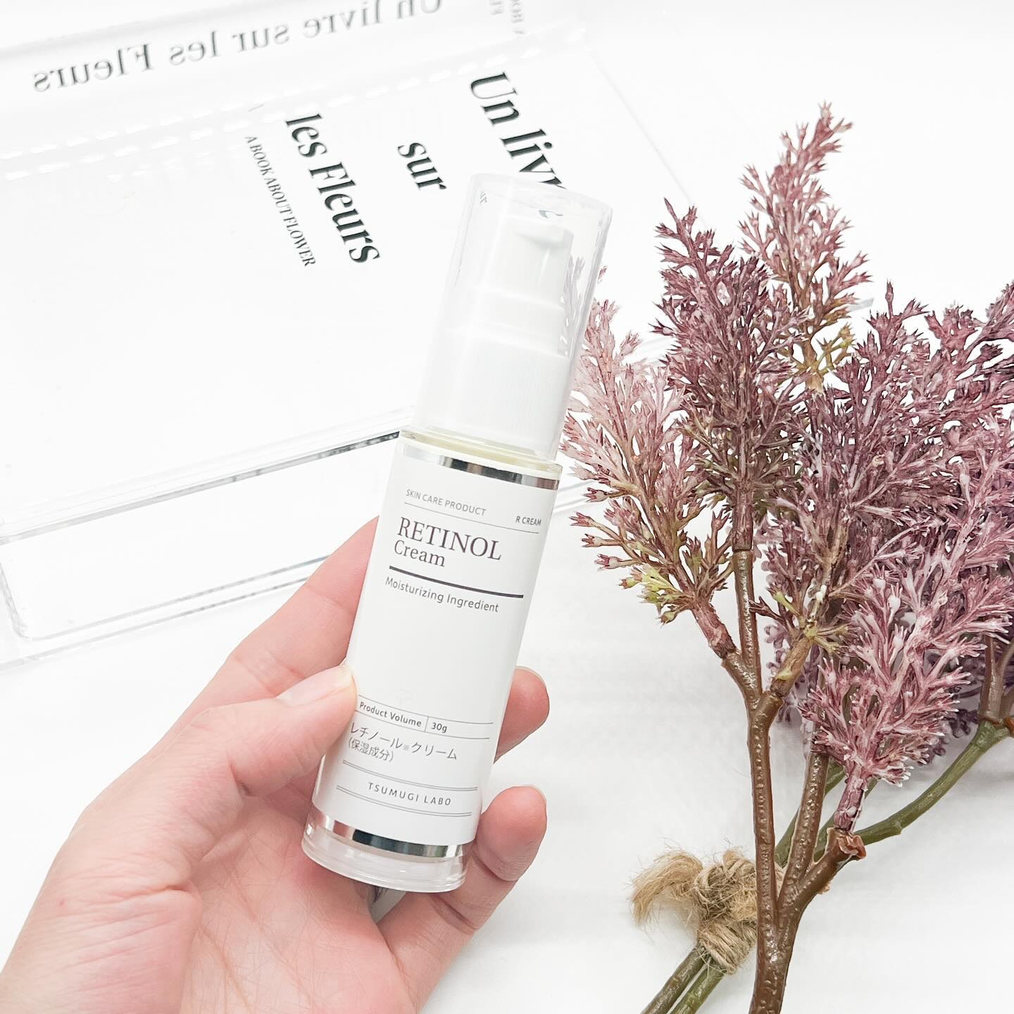 レチノールクリーム/TSUMUGI LABO/フェイスクリームを使ったクチコミ（1枚目）