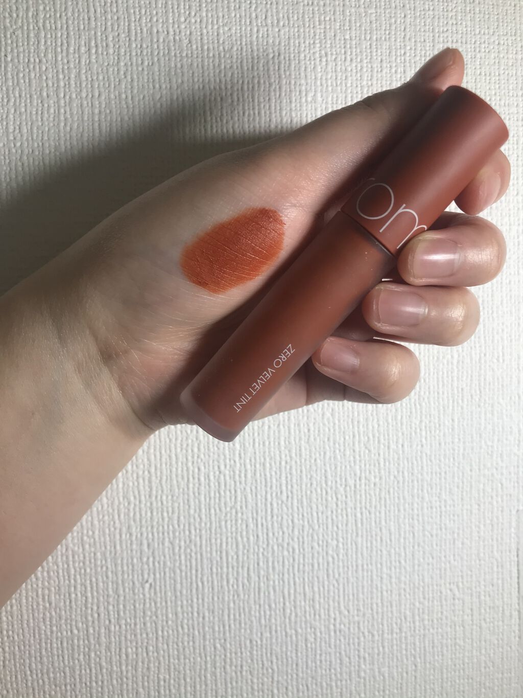 ゼロベルベットティント/rom&nd/リップティントを使ったクチコミ（1枚目）