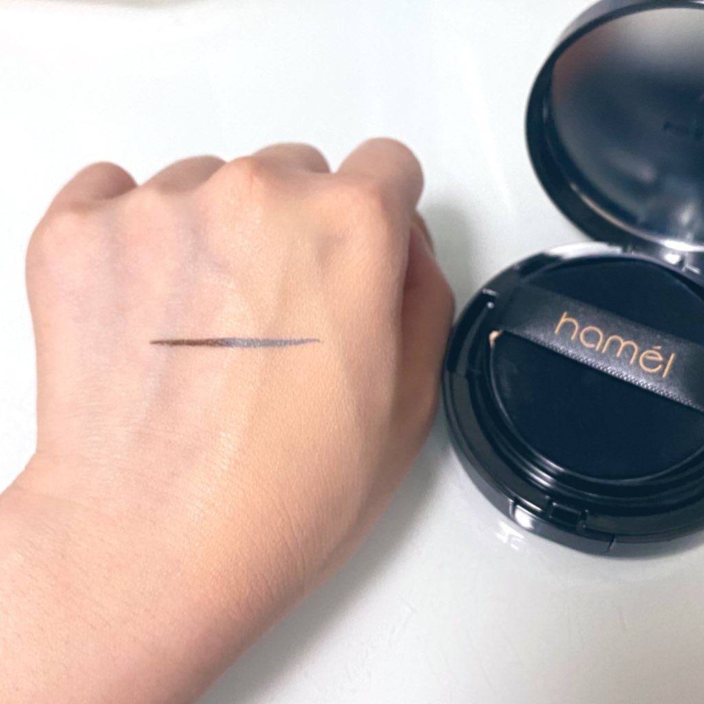 ヴィーガンアクアゼロフィットクッション/HAMEL/クッションファンデーションを使ったクチコミ（3枚目）