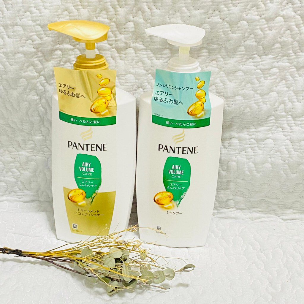 エアリーふんわりケア シャンプー／トリートメント in コンディショナー/パンテーン/市販シャンプーを使ったクチコミ（1枚目）
